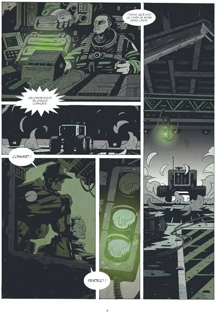 Página comic bloodmoon, previo persecupción